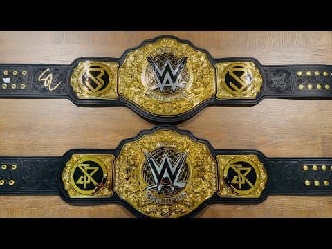 WWE Do you like getting Autographs on your Championship titles? #wwe #sethrollins