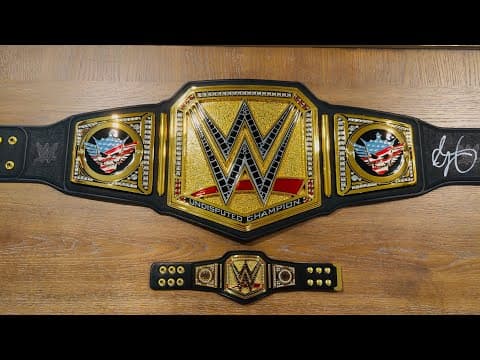 WWE Mini Undisputed Championship Title Review #wwe #codyrodes